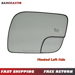 Left Driver Side View Mirror Glass Heated For Ford Explorer 2011-19 BB5Z17K707L 6B93BC-57