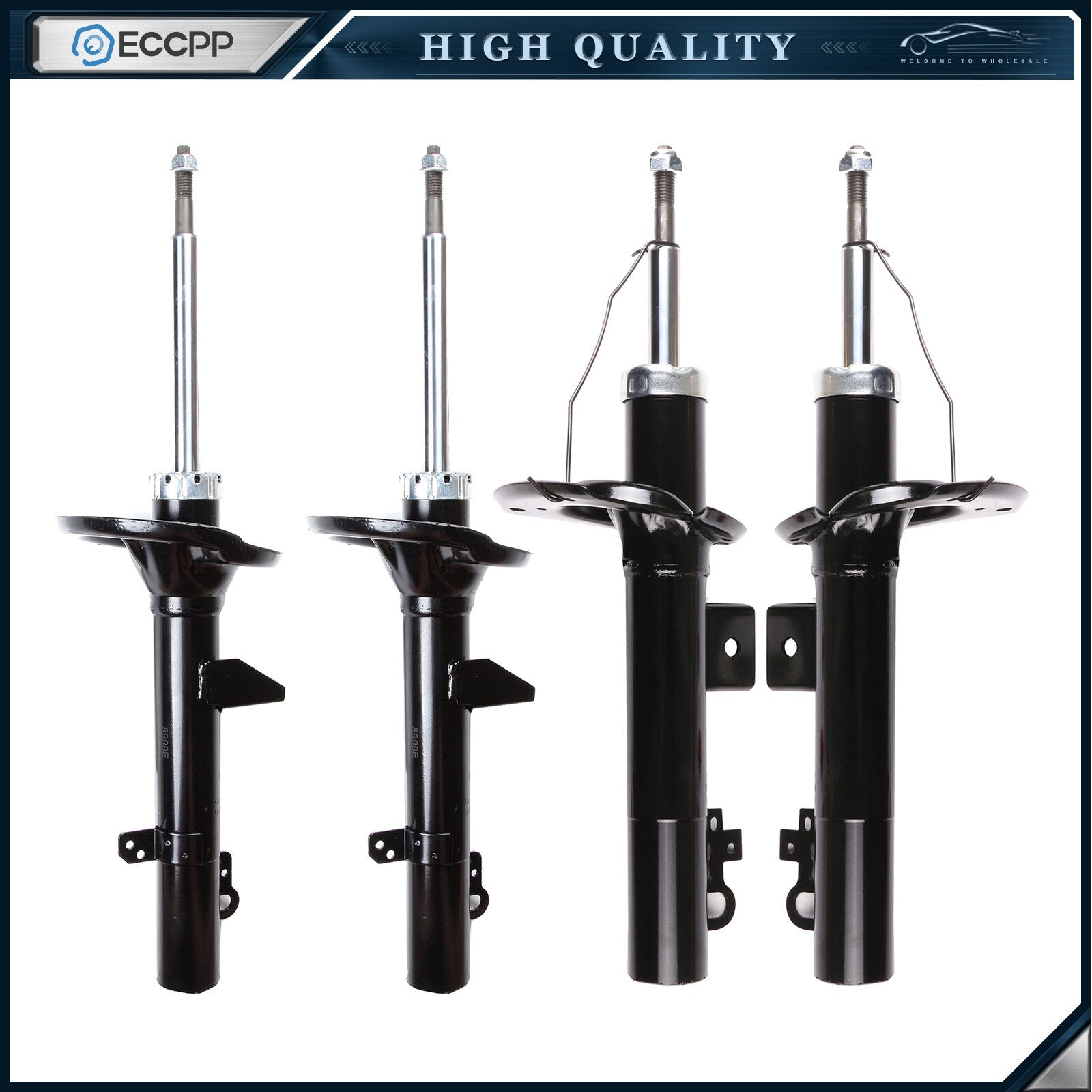 Front Rear Struts Shocks For Ford Taurus 96-2007 Mercury Sable 96-2005 6B93BC-57