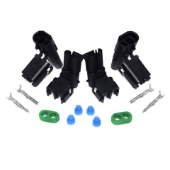 2 Set of 12 14 16 18 Gauge 2 Pin Position Terminal Weather Pack Connector Kit 6B93BC-57