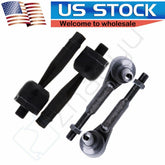 4PC Inner Outer Tie Rod Links Kit For Audi A4 A8 Quattro S8 A6 & VW Passat 6B93BC-57
