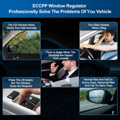 For 2006-2011 Honda Civic Sedan Front Left Power Window Regulator With Motor 6B93BC-57