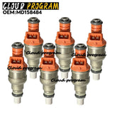 6PCS FUEL INJECTORS For 92-2000 DODGE PLYMOUNTH ACCLAIM SUNDANCE 3.0L Vin 3 6B93BC-57