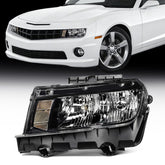 Driver Left Side Headlight For 2014-2015 Chevrolet Camaro 3.6L 6.2L 7.0L Black 6B93BC-57