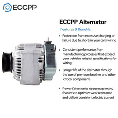 ECCPP For Acura 741 L4 2.2L Honda Accord Odyssey 94-97 Alternator 31100P0AA01RM ECCPP