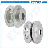 Front Rear Brake Rotors For Mitsubishi Lancer 2011-16 Jeep Compass Patriot 07-17 KOEEP