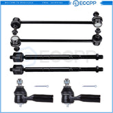 Front Steering Sway Bar Inner Outer Tie Rod End Suspension For 08-09 Ford Escape KOEEP
