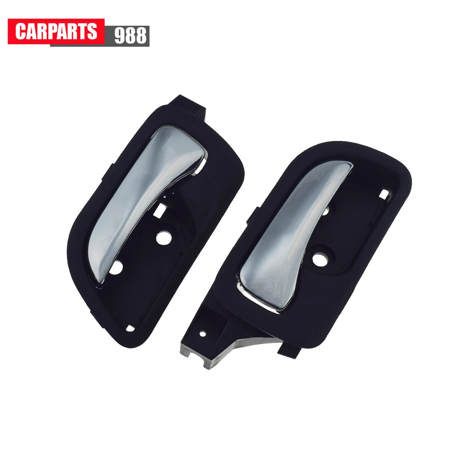 Front Pair Inside Door Handle For 03-07 Honda Accord 72120SDAA02ZC 72160SDAA02ZC 6B93BC-57