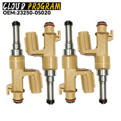 Fuel Injectors for 08-13 Toyota Lexus 4.6L 5.7L V8 23250-0S020 Set of 4 6B93BC-57