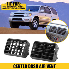 Front Air Grille Center Dash AC Vent Black Fits 1996-2002 Toyota Tacoma 4runner 6B93BC-57