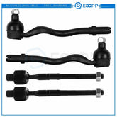4Pcs Front Tie Rod End For 99-08 BMW 320i 323Ci 325i 328Ci 328i 330Ci 330i EV441 6B93BC-57