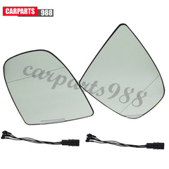 Left Right Side Rearview Mirror Glass Heated For 2007-2014 BMW E70 E71 E72 LCI 6B93BC-57