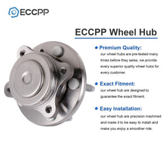 2 Rear Wheel Hub Bearings FWD For Ford Five Hundred Freestyle Taurus X Mercury 6B93BC-57