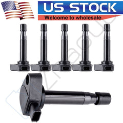 6 Pack Ignition Coil For Honda Odyssey Accord 3.5L Acura TL CL RL UF242 5C1013 KOEEP