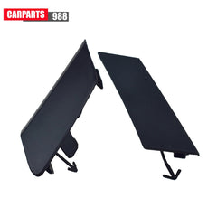 For 2020 2021 Toyota Corolla Black Front Bumper Tow Eye Hook Cover Cap Trim 2Pcs 6B93BC-57