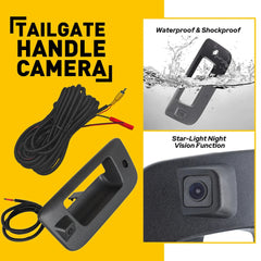 Rear Back Latch Tailgate Handle Backup Camera For Silverado Sierra 2007-2013 EOA 6B93BC-57