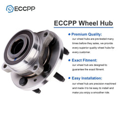 1Pc Front Wheel Hub Bearing Assembly For Ford Taurus Flex Lincoln MKT MKS 5 Lug 6B93BC-57