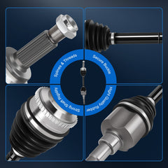 Front Left for Ford Escape 2001-2008 Mercury Mariner 2005 2006 2007 2008 CV Axle 6B93BC-57