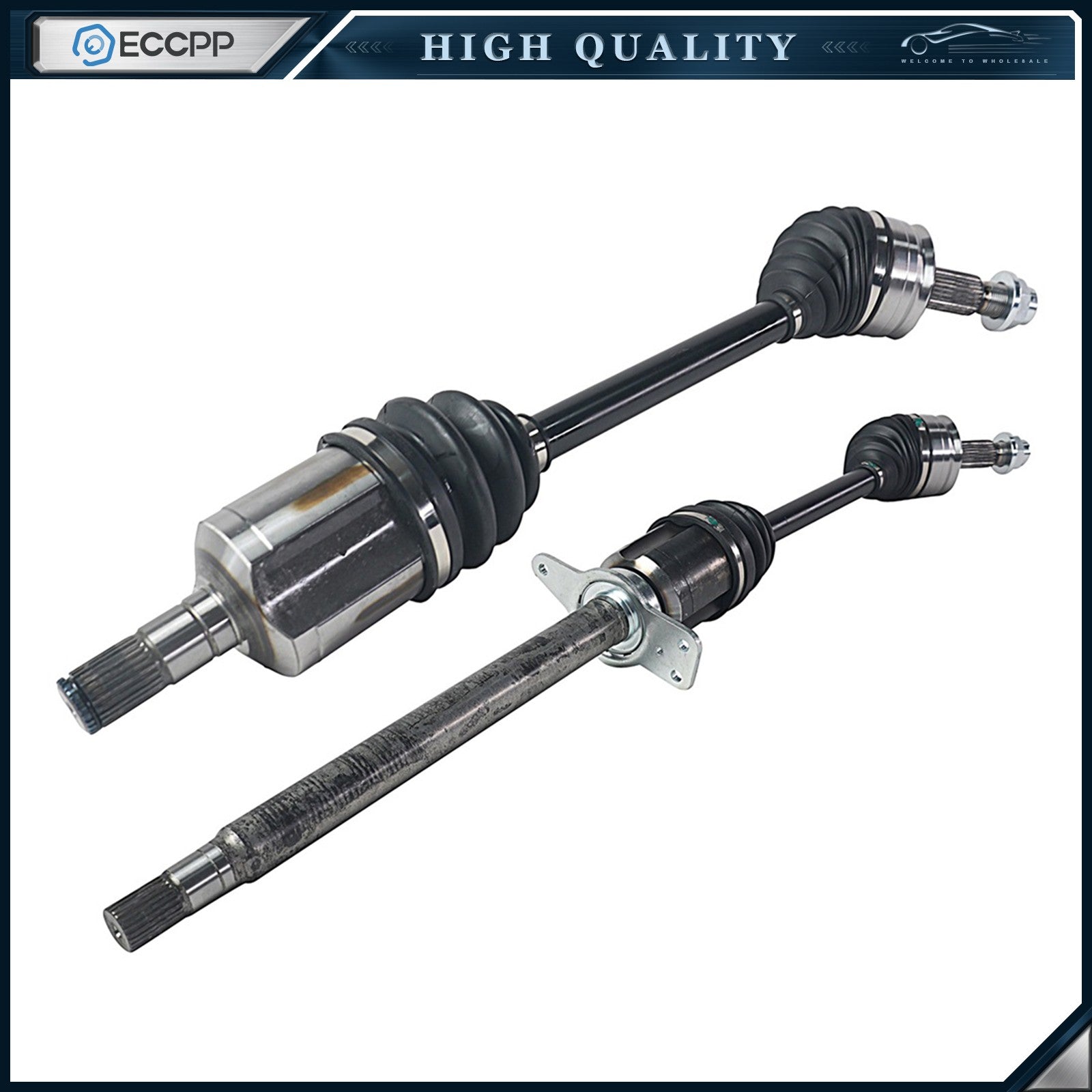 2pcs CV Axle Assembly Automatic For Dodge Dart 2013-2016 Front Left & Right 6B93BC-57