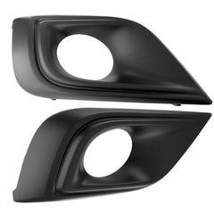 1 Pair Fog Bumper Light Cover Lamp Bezel Fits For 2015 2016-2018 Nissan Murano