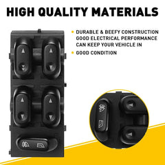 Master Power Window Switch Driver Left Side For 2004-2008 Ford F150 Crew Cab EOA 6B93BC-57