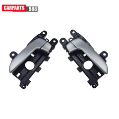 for Kia Forte Cerato 2014-2018 Set of 2 Interior Chrome Door Handle Left Right 6B93BC-57