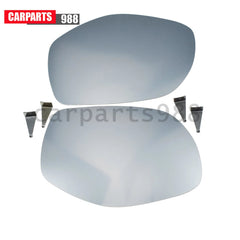 2Pcs Left Right Mirror Glass Heated for 2008-10 Cayenne 95573103904 95573103804 6B93BC-57