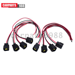 8x Sensor Connector Pigtail With 2 Way For Ford Flex Edge E-250 Mazda WPT-579 6B93BC-57