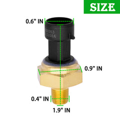 For Ford Powerstroke 2003-2004 6.0 EBP Sensor Exhaust Back Pressure 4C3Z-9J460-A