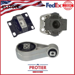 2008-2011 Ford Focus 2.0L Engine Motor & Trans Mount Set 3PCS 6B93BC-57