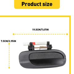 Front Right Passenger Exterior Door Panel Handle For 2000-2006 Nissan Sentra EOA 6B93BC-57