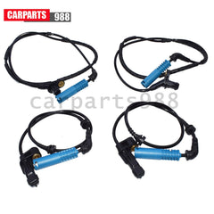 4Pcs ABS Wheel Speed Sensor Front Rear LH RH For BMW E46 325i 330i 325Ci 328Ci 6B93BC-57