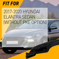 Exterior Left+Right Front Door Handle Pair For 2017-2020 Hyundai Elantra Sedan 6B93BC-57