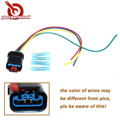 Radiator Coolant Fan Relay 4-Way Connector Wire Pigtail For Chrysler Dodge Jeep 6B93BC-57