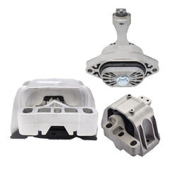 Engine Mount Set compatible with Volkswagen 1998-2006 Jetta Beetle Golf V6 L4 6B93BC-57