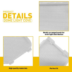 Interior Clear Overhead Dome Light Cover For 2000-2004 Toyota Tundra Tacoma RAV4 6B93BC-57