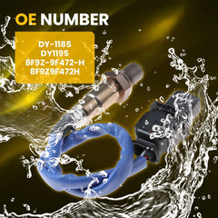 DY1185 Oxygen Upstream Sensor 5-Wire 8F9Z-9F472-H for Ford Lincoln F-150 F-450 A 6B93BC-57