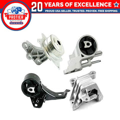 Fits 2008-2010 Chevrolet Malibu 2.4L AUTO 4 Speed Motor&Trans Mount Set 4pcs 6B93BC-57