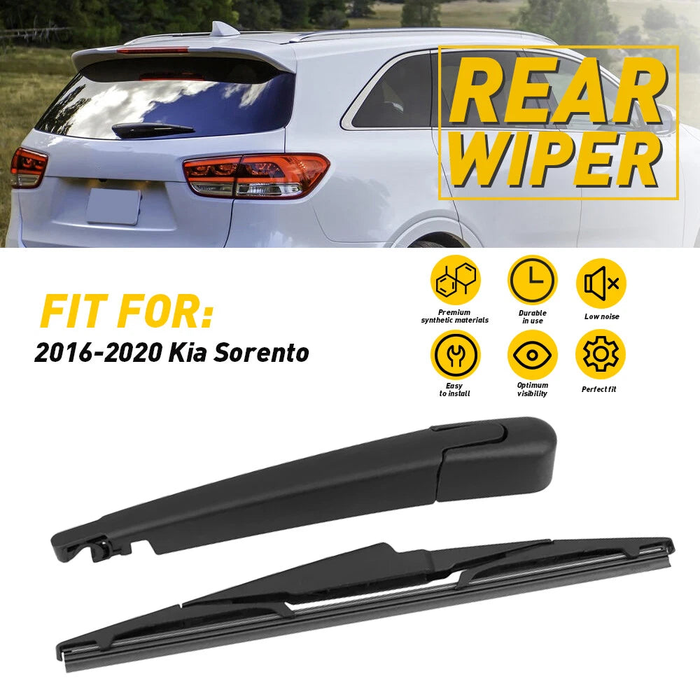 Rear Window Wiper Arm Blade Kits For 2016-2020 Kia Sorento Windscreen Wiper EA 6B93BC-57