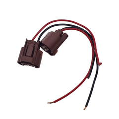 Two Fog Light Socket Connector Harness Female Lamp Bulb Wire Pigtail U 9006 HB4 6B93BC-57