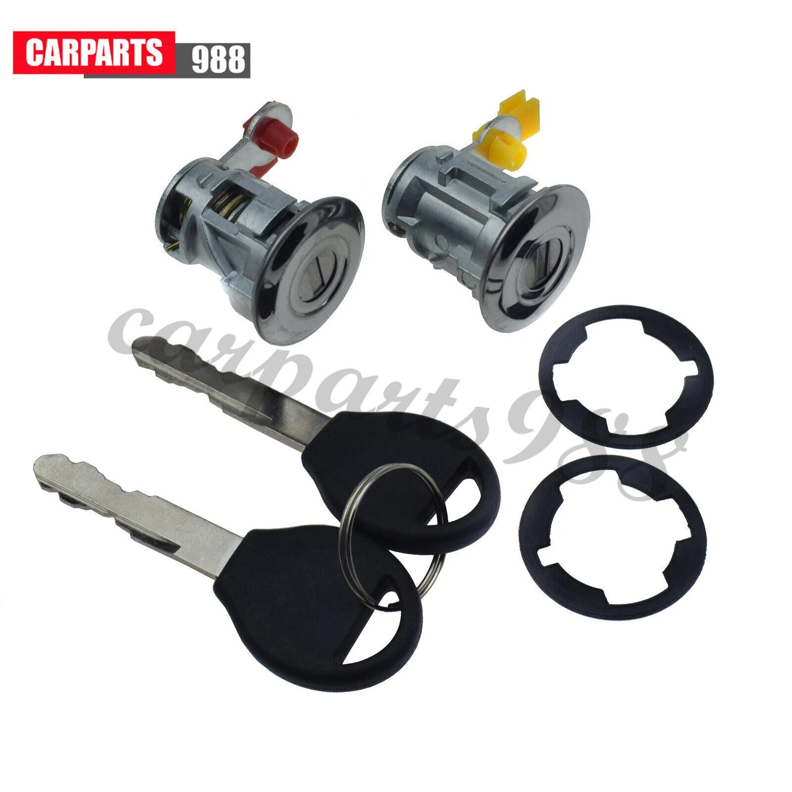 Pair Door Lock Cylinder H0600-3J125 For 98-04 Nissan Frontier Xterra Pathfinder 6B93BC-57