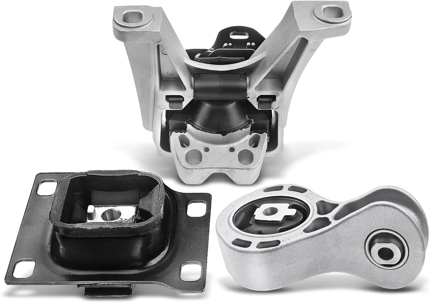 Engine Mount Set compatible with Ford 2008-2011 Focus L4 6B93BC-57