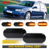 For 1999-2003 Volkswagen USA Sequential Beetle LED Side Marker Light Signal 2pcs 6B93BC-57