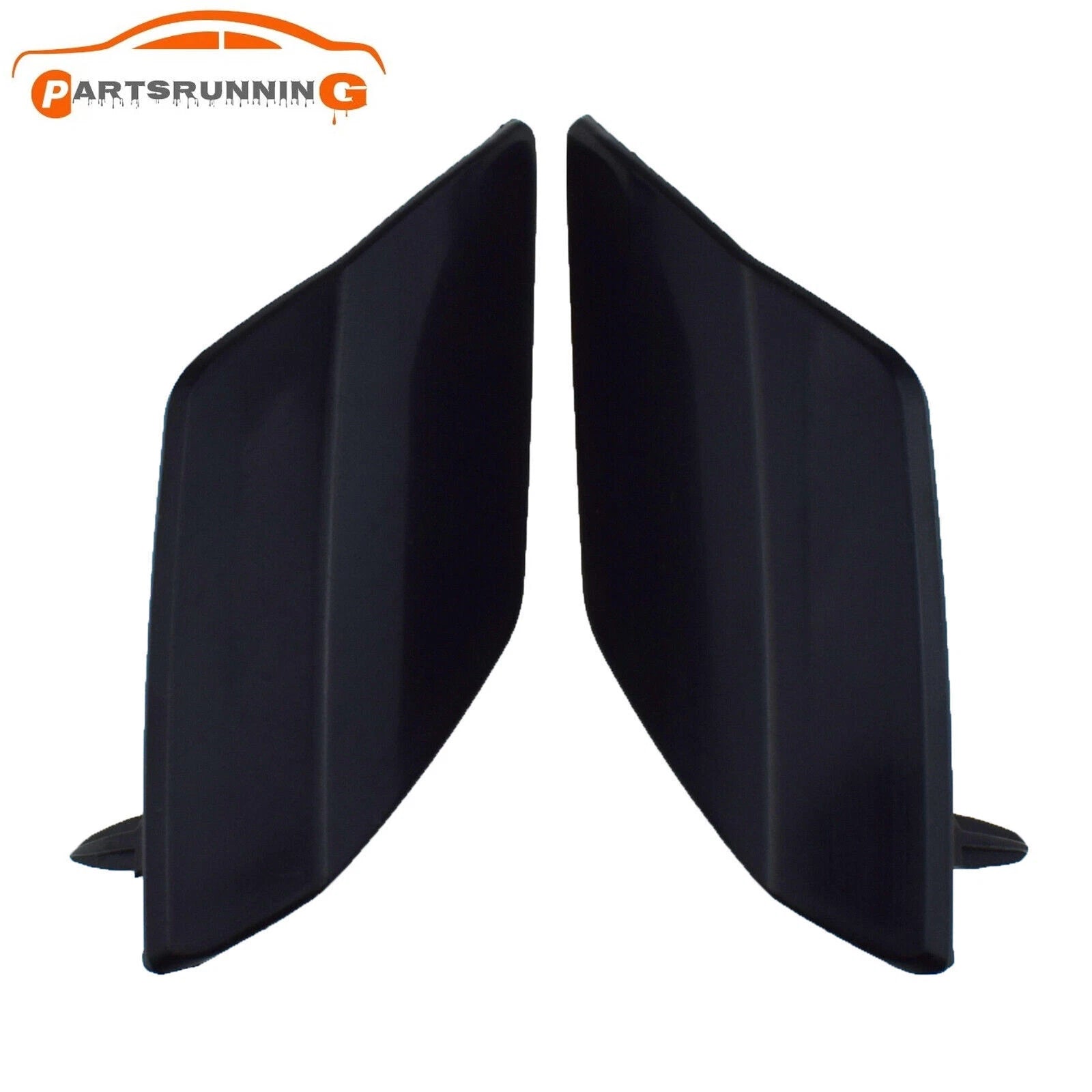 2PCS Front Bumper Headlight Washer Nozzle Cover Cap For VW Golf 6 R20 MK6 09-13 6B93BC-57