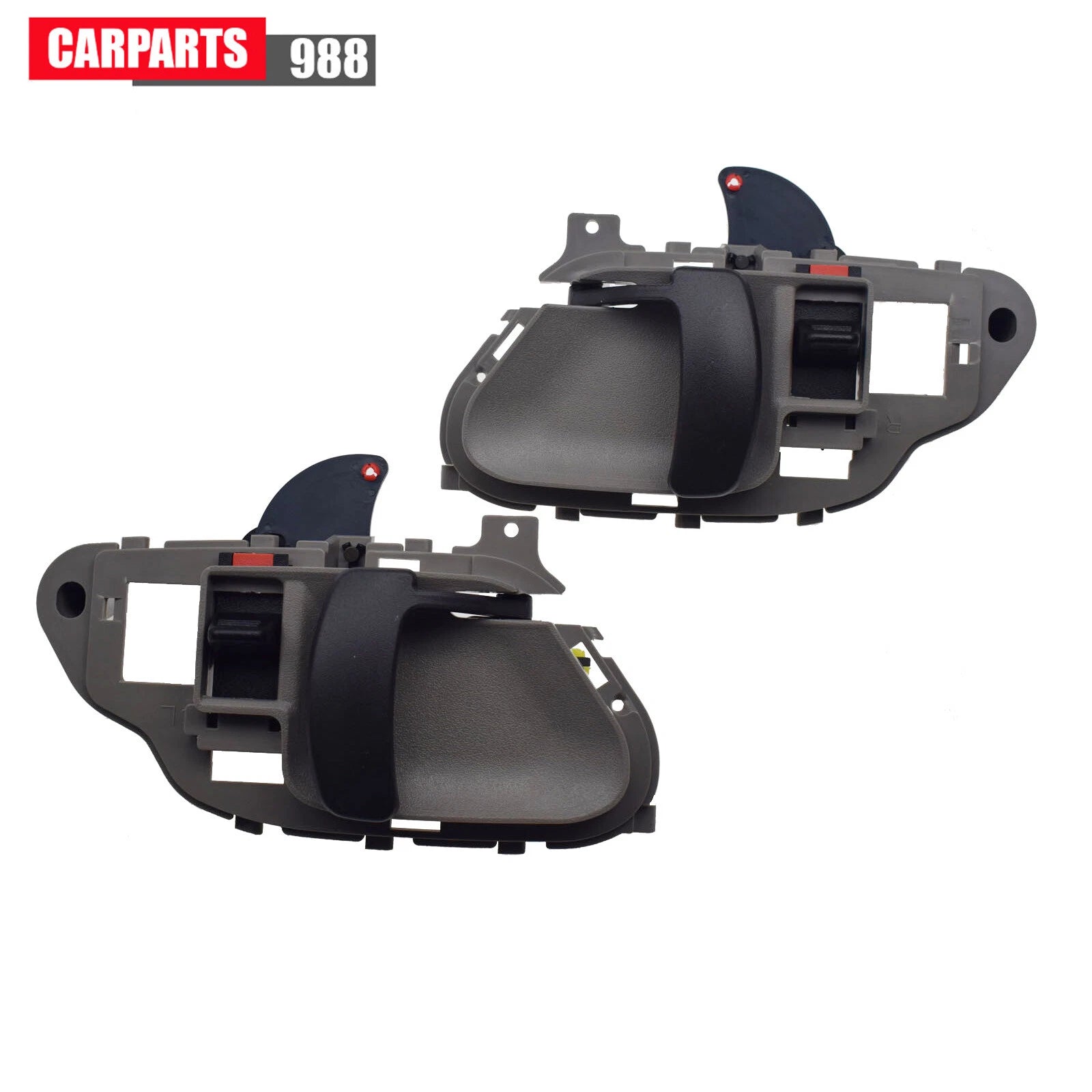 Interior Door Handle Gray Front Left Right For Chevy GMC Tahoe C/ K 1500 2500 6B93BC-57