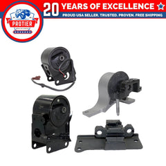 Fits 2003-2007 Nissan Murano 3.5L 2WD w/Sensor Wire Motor & Trans Mount 4PCS : 6B93BC-57