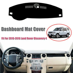 For Land Rover Discovery 4 Console Dashboard Suede Mat Protector Sunshield Cover