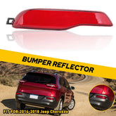 Left Driver Side Rear Bumper Light Reflector For 2014-2018 JEEP Cherokee FAST US 6B93BC-57