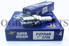 PZFR6R 5758 (4) Iridium Spark Plug For VW Golf 6 Scirocco Octa 1.4T