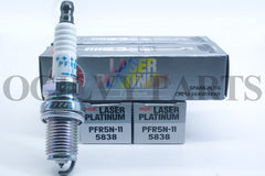 Set of 4 Laser Platinum Fine Wire Spark Plugs For Hyundai Kia L4 NGK JP