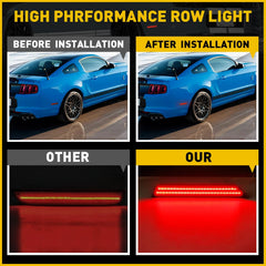 For 10-14 LED Mustang Ford Rear Smoke Marker Turn Side Lamps Signal Light 2pcs 6B93BC-57